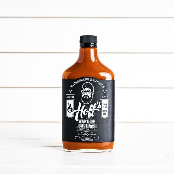 Hoff & Pepper Wake Up Call Hot Sauce 12.7 oz 00850002245189